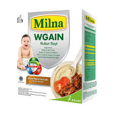Banyaknya merek bubur bayi 6 bulan di pasaran mungkin bisa membuat anda bingung memilih mana yang merupakan pilihan terbaik. Jual Milna Wgain Bubur Bayi Ayam Manis Teriyaki 8 12 Bulan 120 G Terbaru Juni 2021 Blibli