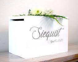 Elegant wedding gift card box. Elegant Card Box Etsy