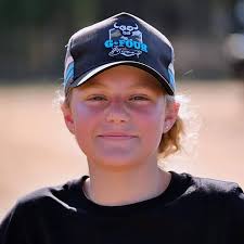 Lily Sugden is 13 years old, years away from getting her driver's license,  oh and she's a gun go-kart racer getting ready to compete in Melbourne this  weekend. To date, Lily has