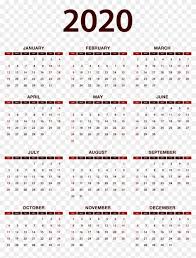 Chinese Lunar Calendar 2020 Printable Calendar 2020