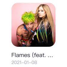 Avril lavigne first teased this collaboration by posting an instagram picture of herself, mod sun and john feldmann in the studio in. Avril Lavigne Mod Sun Flames Entertainment News Gaga Daily