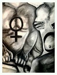 Feminists Gender Equality Black And White Charcoal Drawing Drawings Artwork Art Convention on the elimination of discrimination against women commission on gender equality. pinterest