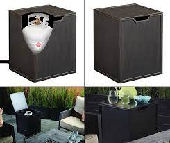 Maybe you would like to learn more about one of these? Propane Tank Hideaway Protective Cover Side Table