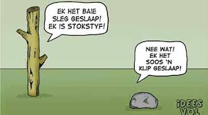 Soos N Klip Geslaap Stokstyf Ideesvolvrees Fb Kobus Galloway Afrikaanse Idiome Uitdrukkings Intensie Afrikaans Funny Quotes Embedded Image Permalink