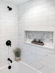 No matter what your style is, you can count on white to go the distance. Shower Tile Ideas Bathroom Design Shower Tile Bathroom Remodel Shower Bathroom Shower Design Bathroom Shower Tile