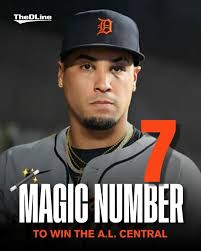 The Detroit Tigers magic number in the AL Central is down to 10 GAMES 🪄