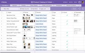 Airtable Template Gallery Product Catalog Template Templates Name Pictures