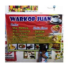 Maybe you would like to learn more about one of these? Cetak Spanduk Banner Backdrop Murah Warung Warkop Warteg Custom Free Design Bahan Promosi Usaha Anda Shopee Indonesia