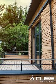 Russholzbau Modulbau Wohnen Modulbau Wohnen Holzfassade