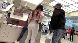 SLIM THICK WHITE LEGGINGS LATINA DONK CAPTURED - ThisVid.com