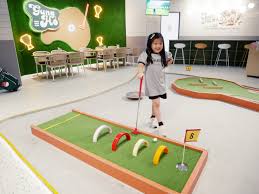 台中LaLaport「共好GungHo」迷你高爾夫主題餐廳！！ - Popo小日子
