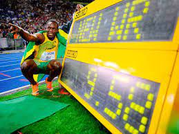 Between 2008 and 2009, the jamaican icon broke the men's 100m world record three times, with his final time of 9.58. I Ran More For Medals Than Records Usain Bolt More Sports News Times Of India
