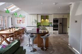 40 Kitchens With Large Or Floor To Ceiling Windows Funky Kitchen Floor To Ceiling Windows Skylight Kitchen