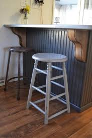heavy wood corbels to add interest to a