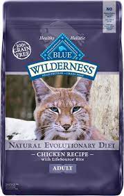 Blue Buffalo Wilderness Chicken Recipe Grain Free Dry Cat Food 2 5 Lb Bag Chewy Com Cat Food Grain Free Cat Food Organic Cat Food
