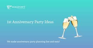 Stressed about finding the perfect gift for your paper anniversary? Attractive 1st Anniversary Party Ideas Easy Event Planning