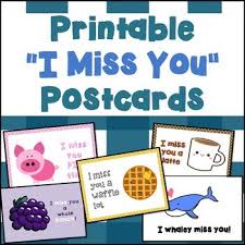 These comments should be accurate, specific, and personal. Printable I Miss You Postcards For Students Distance Learning Distance Learning Miss You Cards I Miss You Card