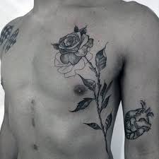 Chest Tattoo Chest Tattoo Men Rose Tattoos For Men Men Flower Tattoo
