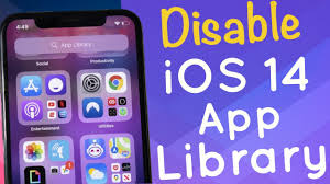 How To Disable App Library In Ios 14 Youtube