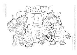 You are in charge of the brawl stars team for a day! Brawler Brawl Stars Coloring Page Color For Fun ìºë¦­í„° ê·¸ë¦¬ê¸° ìƒ‰ì¹  í™œë™ ìƒ‰ì¹ ê³µë¶€ ì±…