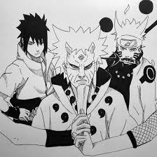 The Sun And Moon Naruto Sasuke Hagoromo By Artxnoa Naruto Sasuke Anime