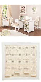Includes (9) synthetic brushes, (1) natural bristle brush, and a storage pouch for easy storage. Other Sewing 3115 Southern Enterprises Inc Anna Griffin Craft Room Wall Mount Framed Peg Board Buy It Now Only 169 Peg Wall Wall Storage Interior Design