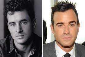 I read the script, made a few. Young John Slattery Justin Theroux Young John Justin Theroux John Slattery