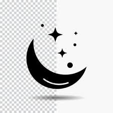 Moon Night Star Weather Space Glyph Icon On Transparent Back Moon And Stars Clipart Back Icons Transparent Icons Png And Vector With Transparent Background F Em 2021 Estrela Vetor Ceu Noturno Vetores