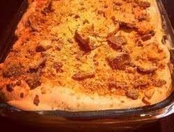 Crunchie Caramel Dessert Caramel Desserts Dessert Recipes Easy Tart Dessert