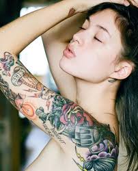This type of tattoos starts from the shoulder of a person and continues till the down part of the arm displaying a particular theme. 30 Best Shoulder Tattoo Designs For Girls