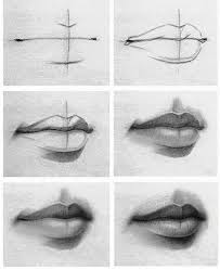 Realistic Pencil Drawing Tutorial Realistic Pencil Drawings Draw Realistic Lips Realistic Drawings