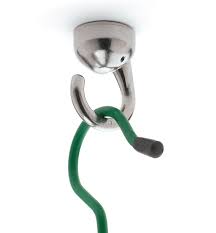Install a ceiling hook with a toggle bolt. Elephant Ceiling Hooks Lee Valley Tools
