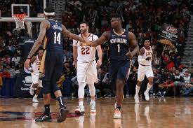 The 2016 nba champions have their work cut out for them next event featuring cleveland cavaliers will be new orleans pelicans vs. Brandon Ingram And Zion Williamson Tag Team Cavaliers As New Orleans Tops Cleveland 116 104 The Bird Writes