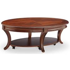 Southern enterprises oval coffee table. Magnussen Home Winslet 1307023 Oval Cocktail Table With Casters Dunk Bright Furniture Cocktail Coffee Tables