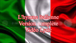 Le caractère immédiat des vers et la vigueur de la mélodie en firent le chant préféré de l'unification italienne, non seulement pendant le risorgimento. L Inno Nazionale Video Lirica Italiana Qualita Hd L Hymne Nationale Italienne Hd Youtube