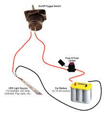 A wiring diagram is a simple visual representation of the physical links and physical format of an electrical system or circuit. On Off Switch Led Rocker Switch Wiring Diagrams Oznium