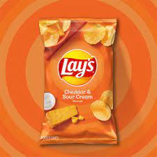 Ein besonderes geschmackliches highlight sind die lay's chips … Lay S Cheddar Sour Cream Flavored Potato Chips Lay S