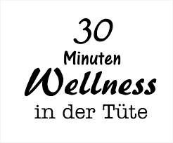Kurze auszeit aus dem hektischen alltag. Pp Stamps Motivstempel 30 Minuten Wellness In Der Tute