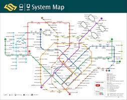 Rapid rail sdn bhd, a subsidiary of prasarana negara bhd, is the operator of the mrt kajang line while mass rapid transit corporation sdn bhd (mrt corp) is the asset owner. Singapore Future Mrt Lrt Map April 2019 Lrt Map System Map Train Map
