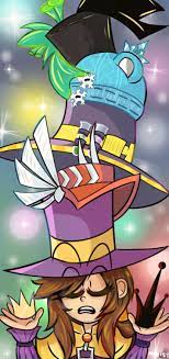 Monotone Inkwell S A Hat In Time Fanart A Hat In Time A Hat In Time Art