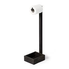 Find great deals on ebay for toilet paper holder stand. Buy Wireworks Free Standing Toilet Roll Holder Dark Oak Amara