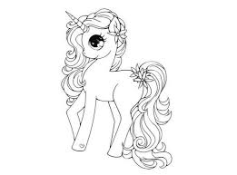 Dibujo Unicornio Para Colorear E Imprimir