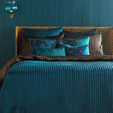 Pin On Peacock Blue Interiors