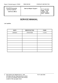 PHILIPS 659-CT6598 SM Service Manual ...