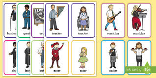 What do you want to be when you grow up? Career Flashcards Pdf Common Jobs Primary Resources