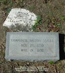 Charlotte Gallihue (Dalton) Scales (1799-1892)