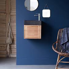 See more ideas about bathroom units, vanity units, bathroom vanity units. Teak Vanity Unit With Black Marble Washbasin Basic Bathroom Furniture
