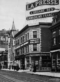 Le Journal La Presse 1920 Montreal Quebec Old Montreal Vieux Montreal
