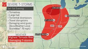 Weather in chicago (updated 7 hours 18 minutes ago | next update at 10:51 am ). Weather Forecast Severe Storms Tornadoes To Hit Chicago St Louis