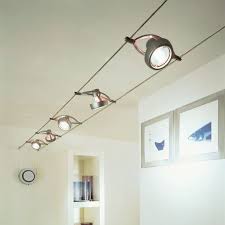 Spot Sur Cable H 35 20 W Gris Castorama Plafonnier Cuisine Eclairage Sous Sol Luminaire